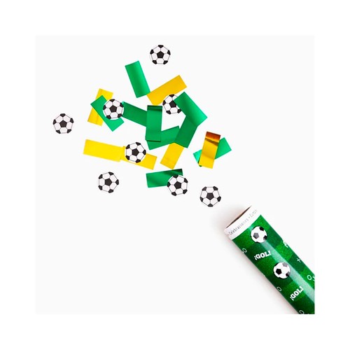 Cañón confeti gol 30 cm 1 Ud. SARAO