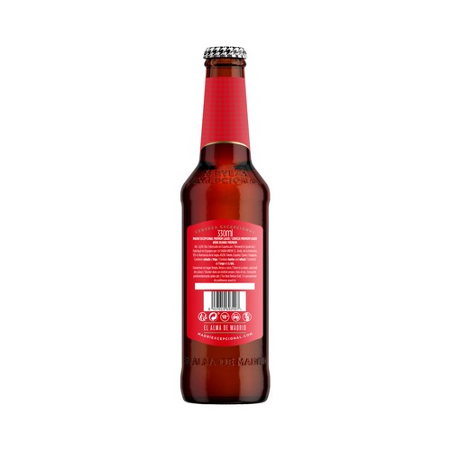 MADRÍ CHULAPO Cerveza artesana Pilsner botella 33 cl.