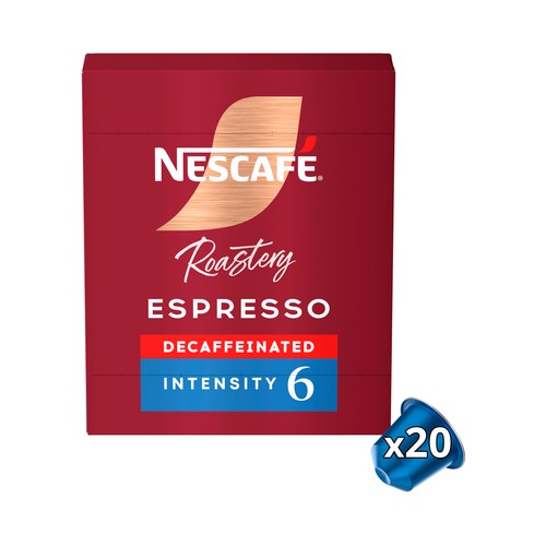 NESCAFE Café en cápsulas espresso descafeinado 20uds.