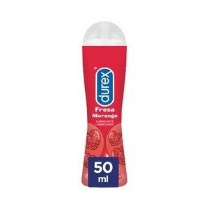 DUREX Gel lubricante con sabor a fresa DUREX 50 ml.