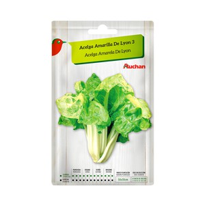 Sobre de semillas para sembrar acelgas de la variedad amarilla de Lyon 3 PRODUCTO ALCAMPO.