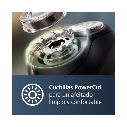 Afeitadora eléctrica PHILIPS X3002/00, cuchillas PowerCut, cabezales 4D..