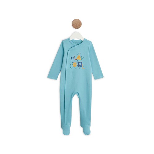 Pijama pelele de algodón para bebé IN EXTENSO, talla 80.