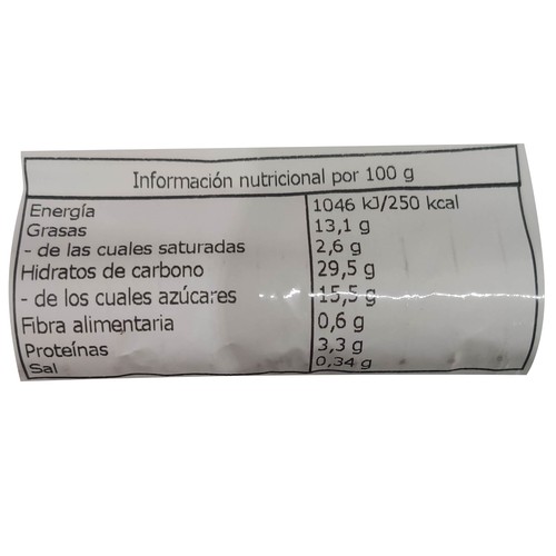 Torrijas fritas 3 uds 420 g.
