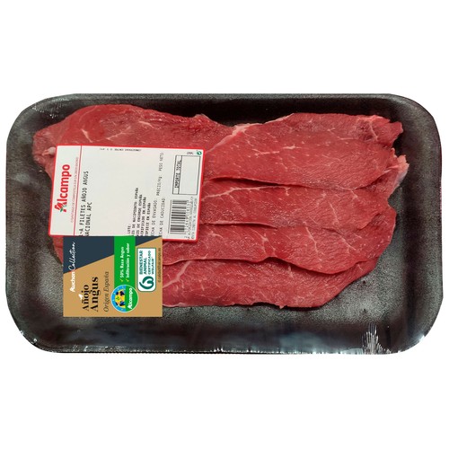 ALCAMPO CULTIVAMOS LO BUENO Bandeja de filetes de 1ªA añojo Angus de origen nacional