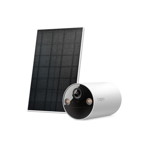 Cámara de vigilancia WiFi TP-LINK TC82, 2K, panel solar tapo.