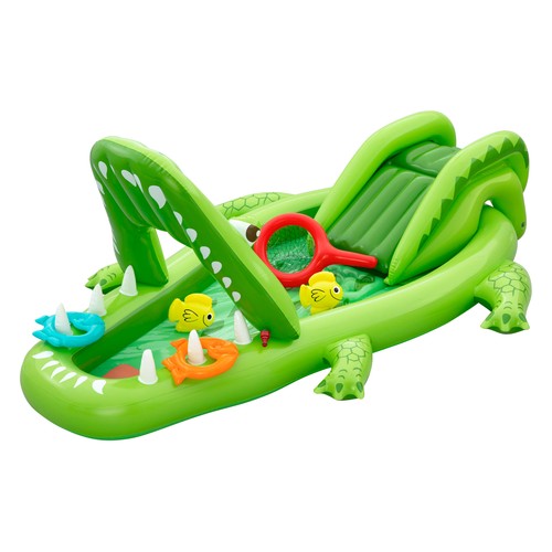 Centro de juego cocodrilo 2.34m x 1.63m x 87cm. BESTWAY