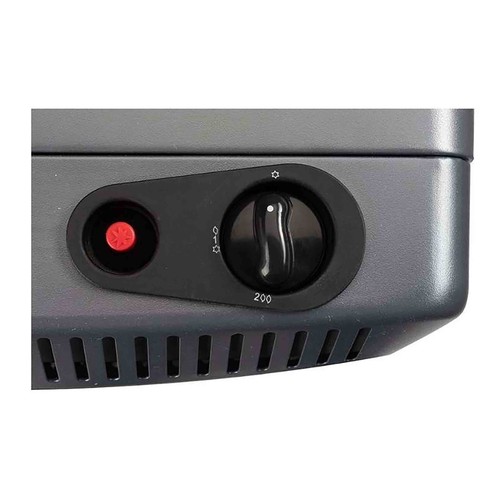 Estufa llama azul de gas butano o propano JOCEL JAG007353, potencia de calentamiento: 3500W, encendido automático, panel cerámico.