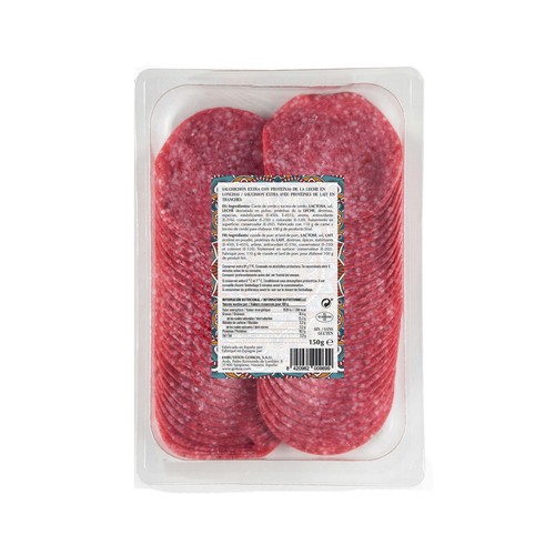 GOURMET TAPAS Lonchas de salchichon extra 150 g.