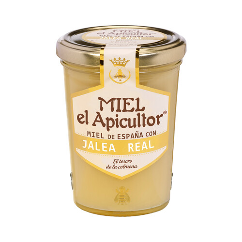 EL APICULTOR Miel de España con jalea real 250 g.