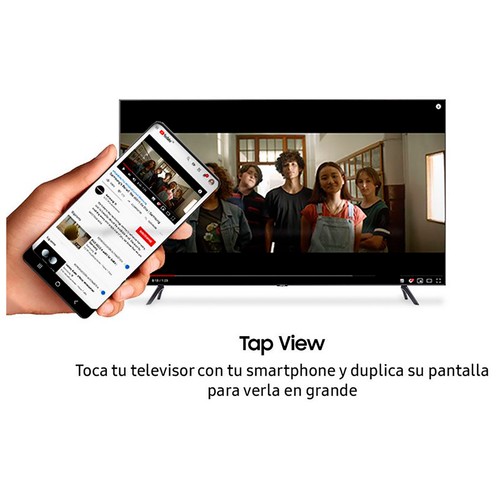 Televisión 109,22 cm (43") LED SAMSUNG ﻿UE43TU7025KXXC 4K, HDR 10+, SMART TV, WIFI, TDT T2, USB reproductor y grabador, 2HDMI, 2000HZ.