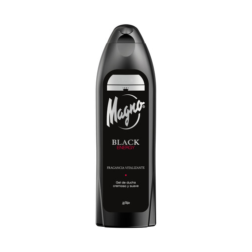 MAGNO Gel de baño o ducha con fragancia vitalizante MAGNO Black energy 550 ml.