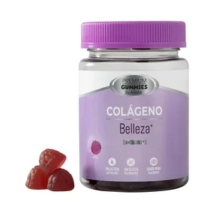 AREAFAR Belleza Gominolas con colágeno y efecto antiedad, con sabor a mora 60 uds.