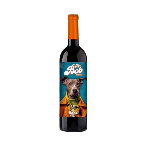 MR. BOB Vino tinto de mesa sin D.O botella 75 cl.