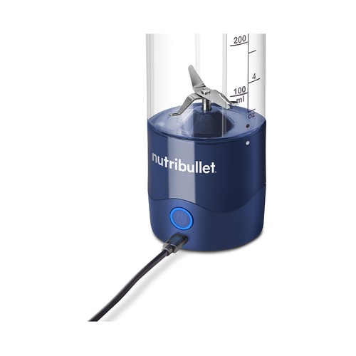 Batidora de vaso portátil  NUTRIBULLET NBP003NBL, 20W, 1 nivel de potencia.