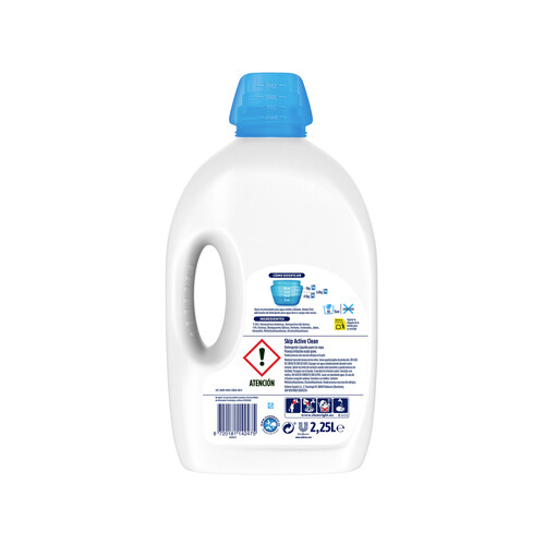 SKIP Detergente líquido para la ropa SKIP ACTIVE LEAN 45 lav. 2,25 l.