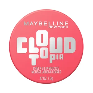 MAYBELLINE Cloudtopia tono 07 Moonlit rose Colorete mousse para labios y mejillas, acabado mate difuminado.