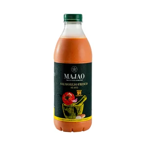 MAJAO Salmorejo fresco y suave, 100% natural y sin conservantes MAJAO 1 l.