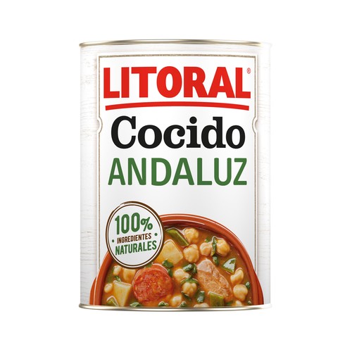 LITORAL Cocido Andaluz  lata de 425 g.