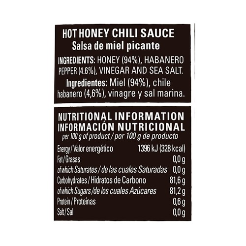 DORAY Hot Honey Chili Sauce Salsa de miel picante 350 g.