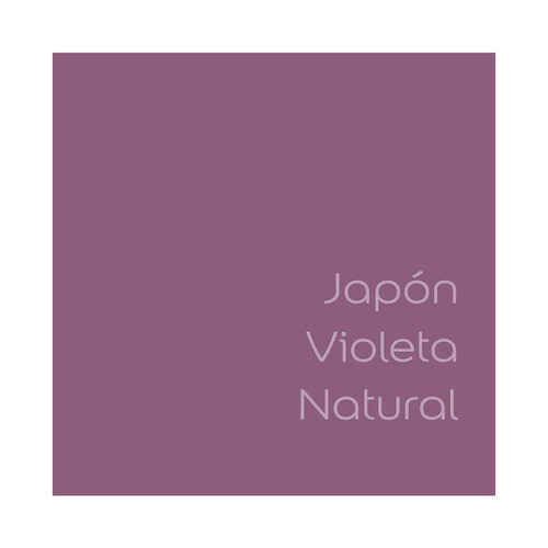 Pintura para paredes monocapa BRUGUER Colores del mundo Japón Violeta Natural, 4L.