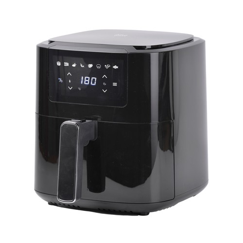 Freidora de aire QILIVE Q.5585, capacidad 5L., 1500W, 8 programas, color negro.