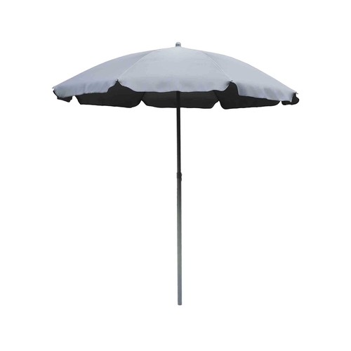 Sombrilla Acero-Poliester Basculante  GARDENSTAR 2X2,35M Gris