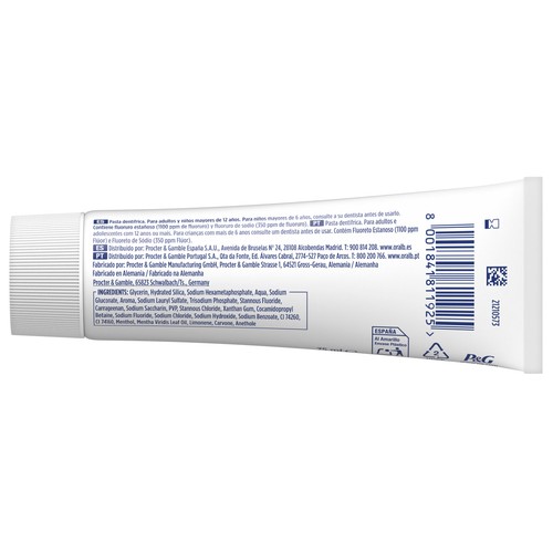 ORAL-B Pro-expert blanqueamiento saludable Pasta de dientes blanqueante con sabor a menta verde 75 ml.