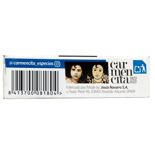CARMENCITA Sazonador para paella CARMENCITA caja de 20 g.