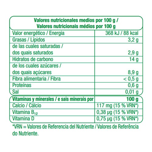 AUCHAN Producto vegetal de coco con frutas del bosque 400 g. Producto Alcampo.