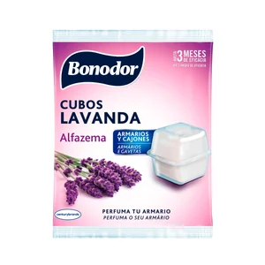 BONODOR Cubos antipolillas aroma lavanda 20 uds. 200 mg.