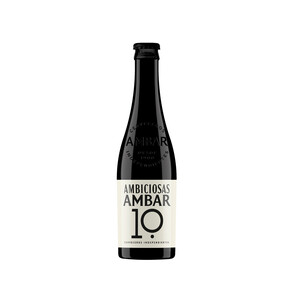 Imagen de AMBAR AMBICIOSAS  Cerveza rubia 10 33 cl.