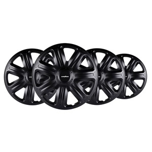 Juego De Tapacubos De 14 Pulgadas - Negro Silverstone