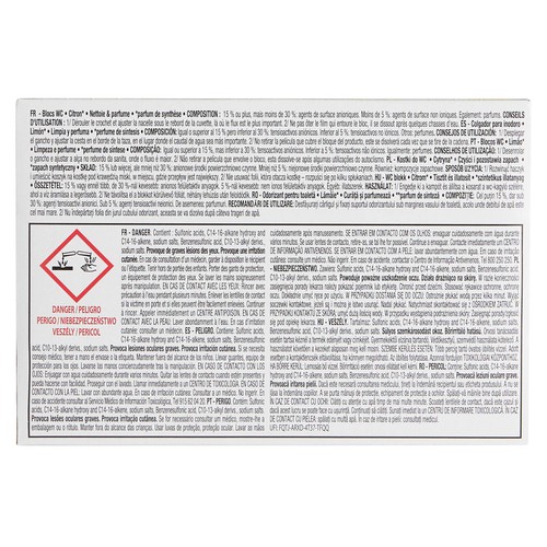 PRODUCTO ECONÓMICO ALCAMPO Pastillas WC con aroma a limón PRODUCTO ECONÓMICO ALCAMPO 3 uds x 40 g.