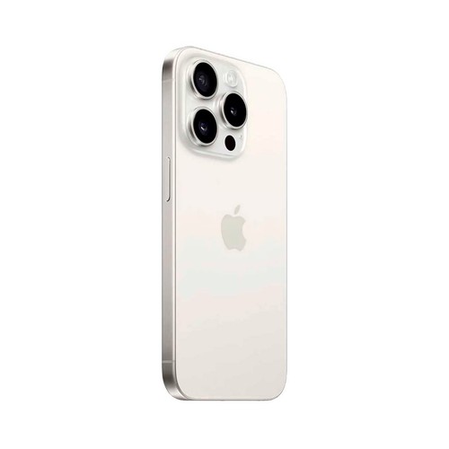 Apple iPHONE 15 PRO White Titanium, 256GB, pantalla 6,1