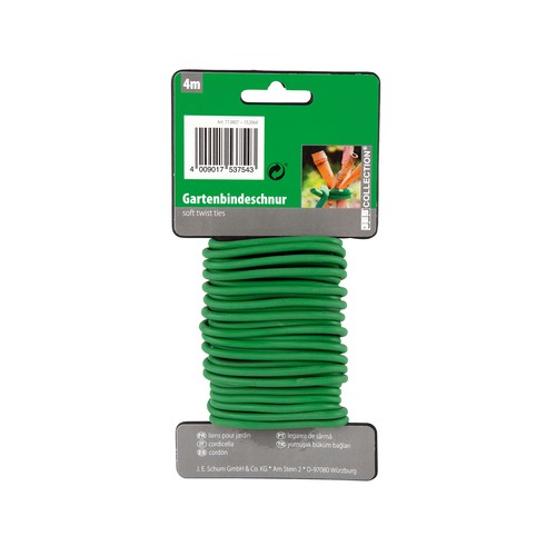 Cuerda para jardín con núcleo de alambre 4m X 4mm. JARDÍN.