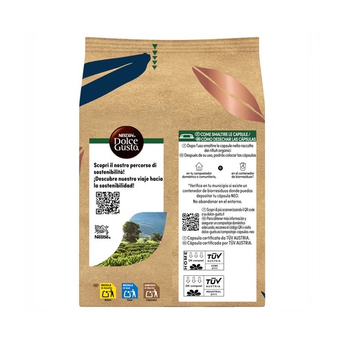DOLCE GUSTO NEO Café cápsulas signature espresso 12 uds. 90 g.