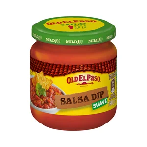 OLD EL PASO Salsa Dip (tomate, cebollas y pimiento) suave OLD EL PASO 190 g.
