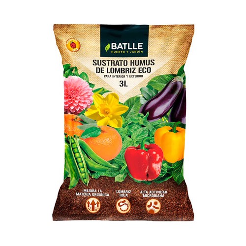 Humos de lombriz de 3 litros, BATLLE.
