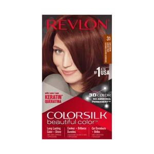 REVLON Colorsilk Tinte de pelo tono 031 Castaño oscuro.