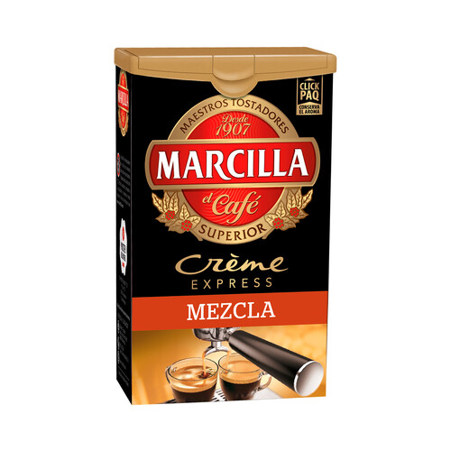 Café molido mezcla MARCILLA Crème Express 250 gr,
