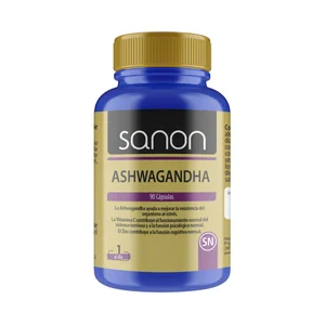 SANON Ashwagandha, vitamina C y zinc 90 uds.