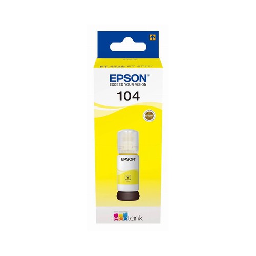 Tinta EPSON 104 EcoTank Amarillo (C13T00P440)