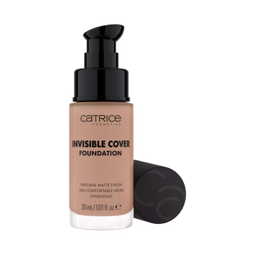 CATRICE Invisible cover tono 030N Base de maquillaje ligera e invisible en tono claro 30 ml.