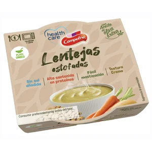 CAMPOFRÍO HEALTHCARE Crema de lentejas 240 gr.