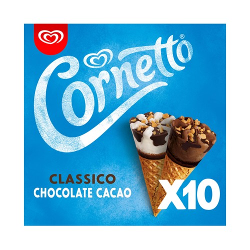 CORNETTO De Frigo Mino conos de chocolate (5) y de nata con chocolate (5)