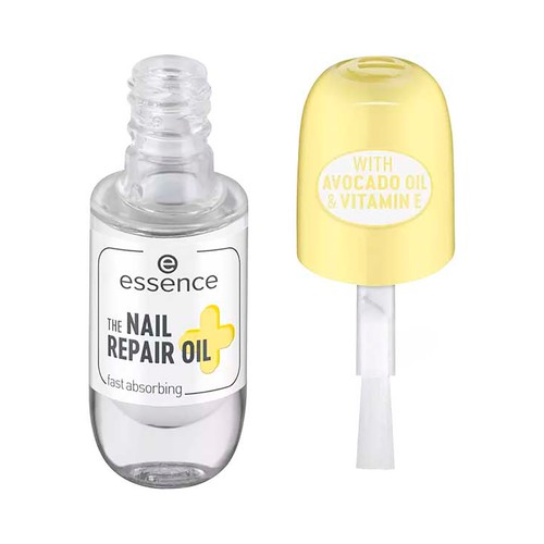 Aceite reparador de uñas con aceite de aguacate y vitamina E ESSENCE.
