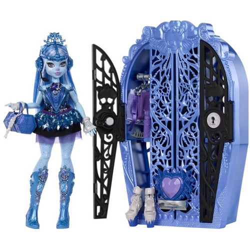 Muñeca con armario MONSTER HIGH Skulltime Secret. Abbey Abominable.