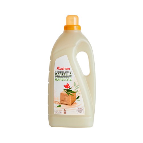 Detergente líquido Jabón de Marsella PRODUCTO ALCAMPO 55 lav. 2,97 l.