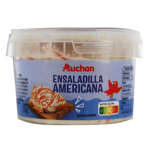 Imagen de AUCHAN Ensalada americana pasteurizada, lista para consumir 250 g. Producto Alcampo